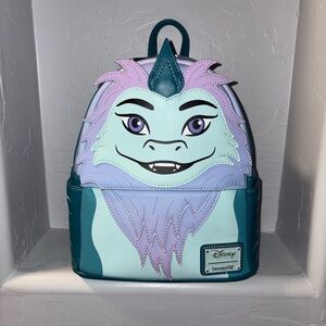 Loungefly Disney Raya Backpack - Aqua and Lilac